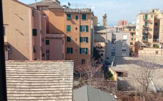 SAMPIERDARENA VICO ANGELO RAFFETTO LUMINOSISSIMO BILOCALE MQ.76