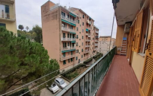 SESTRI – VIA S. M. DEL PRIANO PERFETTI VANI 4.5, MQ. 67, BALCONATA, CANTINA, POSSIBILITA’ ARREDO