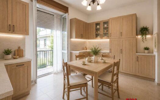 SESTRI VIA BORZOLI AD. LAGO FIGOI AMPIO 6,5 VANI BALCONE E TERRAZZO